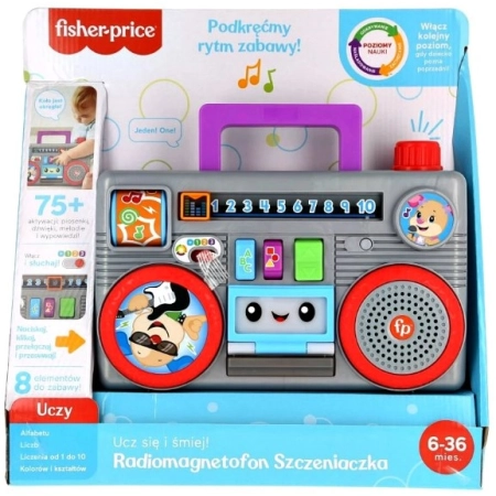 Fisher-Price Radiomagnetofon Szczeniaczka GYC17